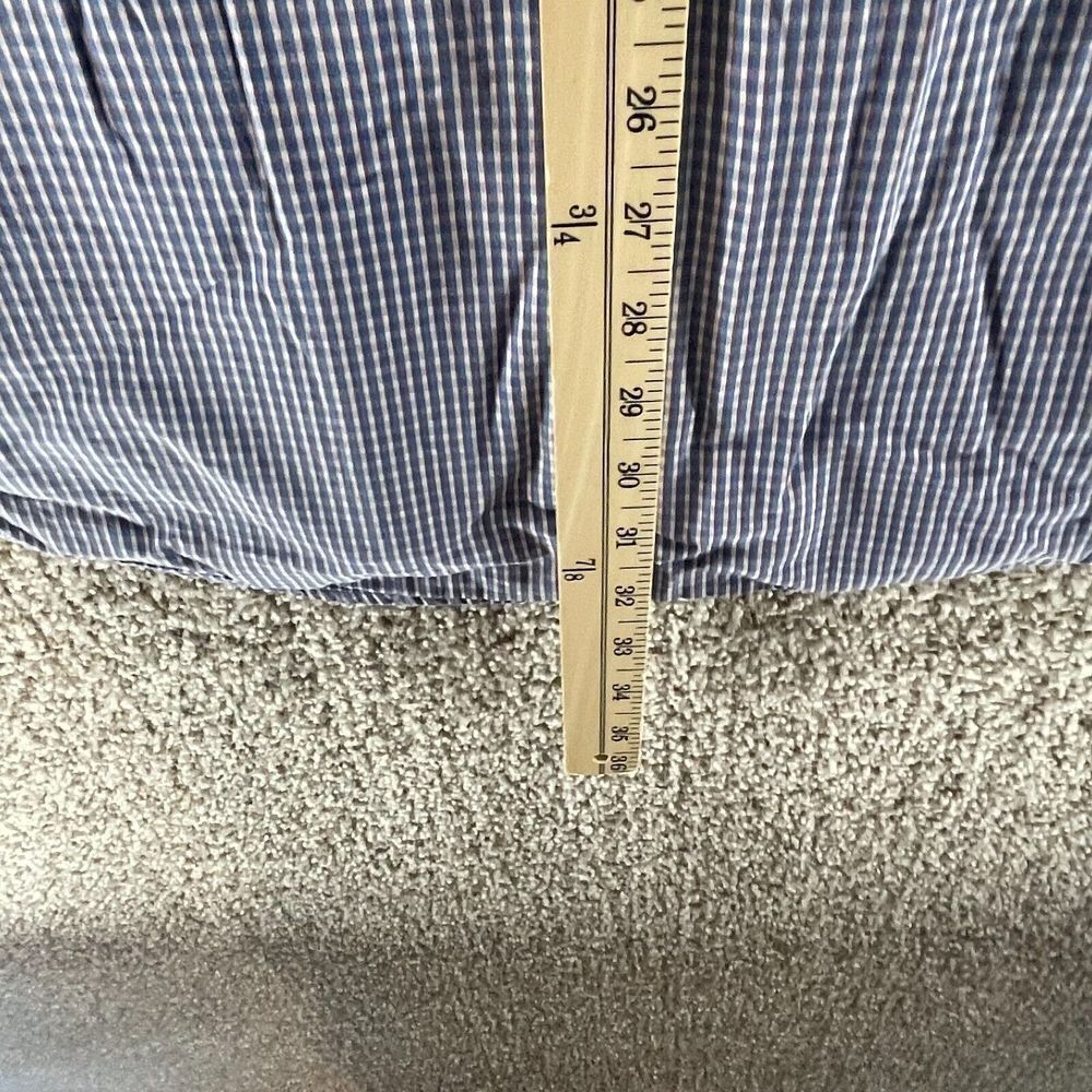 Vintage Ralph Lauren Shirt Adult Large Blue Check Short Sleeve Jeans Co Cotton - Picture 11 of 12